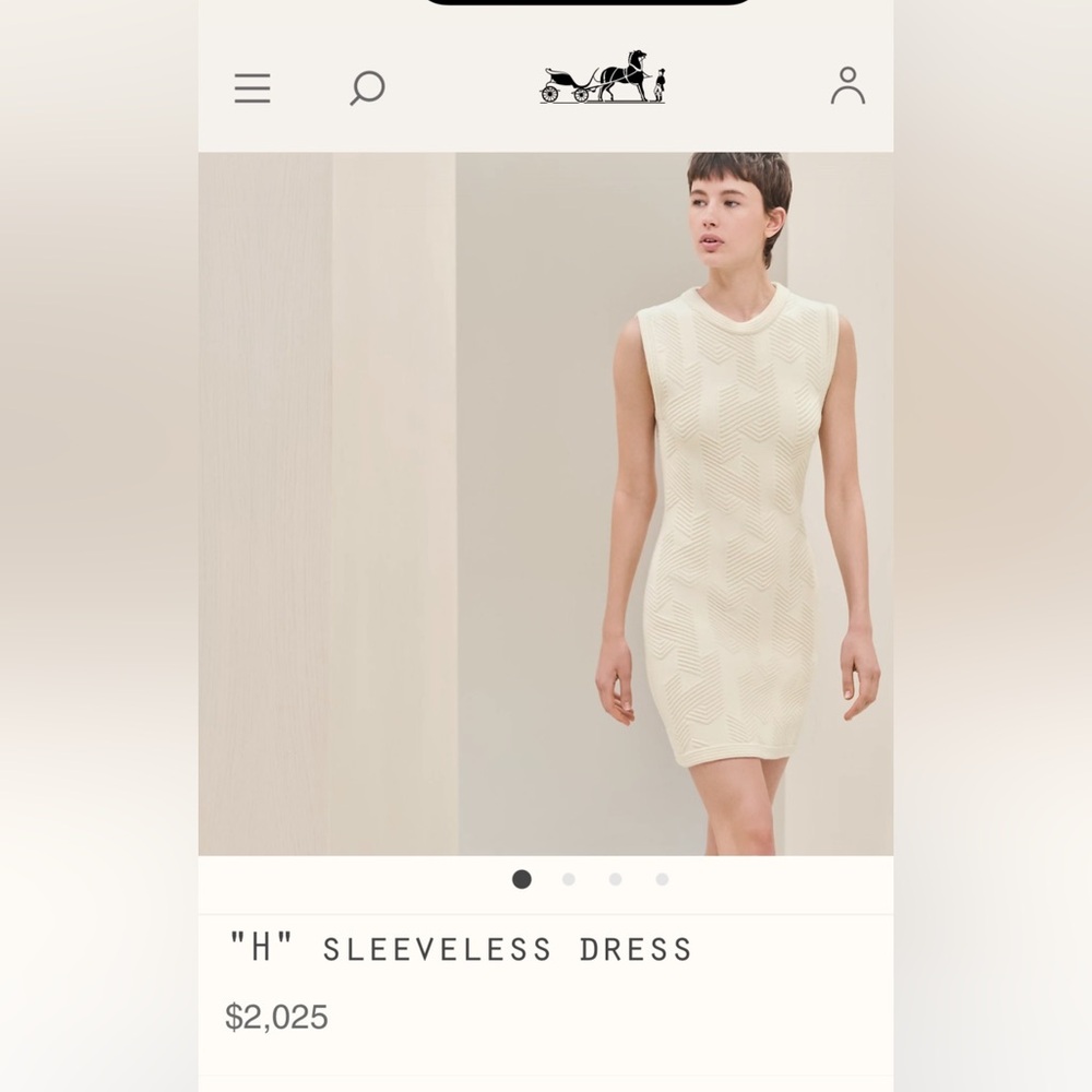 Hermes dress in excellent condition